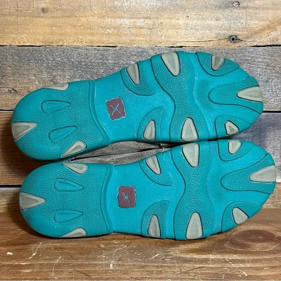 TWISTED X KID'S CHUKKA DRIVING MOCS Size 4 Youth BOYS/GIRLS Brown Style: YDM0017 - Picture 10 of 10